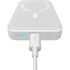 Зовнішній акумулятор Baseus Magnetic Mini Wireless Fast Charge Power Bank 10000mAh 20W White (White)- № 3