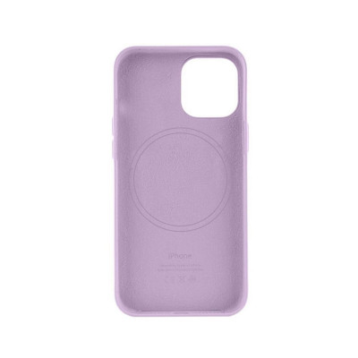 Чохол для смартфона Leather AAA Full Magsafe IC for iPhone 15 Elegant Purple - изображение 2
