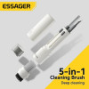 Набір для очистки девайсів ESSAGER 5 in 1 cleaning brush White and Grey - зображення 8