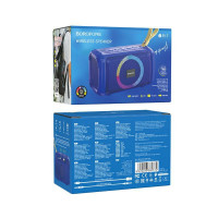 Портативна колонка BOROFONE BR17 Cool sports wireless speaker Blue (Колір Синий) - фото № 2
