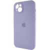 Чохол для смартфона Silicone Full Case AA Camera Protect for Apple iPhone 14 28,Lavender Grey - изображение 3