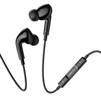 Навушники BOROFONE BM30 Pro Original series earphones Black (BM30PB) - зображення 1