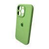 Чохол для смартфона Silicone Full Case AA Camera Protect for Apple iPhone 16 Pro 1,Mint (Mint)- № 4