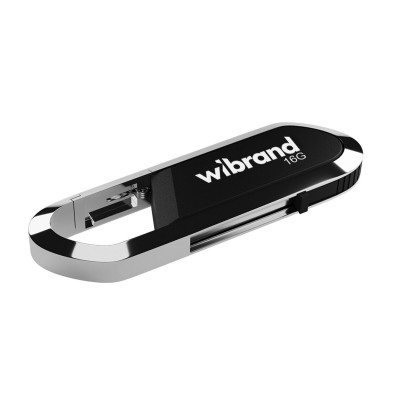 Flash Wibrand USB 2.0 Aligator 16Gb Black - зображення 1