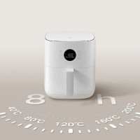 Мультипіч (аерофритюрниця) Mijia Smart Air Fryer 4,5L + (перехідник на EU розетку) (Колір 7068) - фото № 4