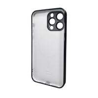 Чохол для смартфона AG Glass Sapphire Frame MagSafe Logo for Apple iPhone 15 Pro Black (Колір 7073) - фото № 2