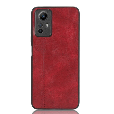 Чохол для смартфона Cosmiс Leather Case for Xiaomi Redmi Note 12s Red (CoLeathXRN12sRed) - изображение 1