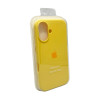 Чохол для смартфона Silicone Full Case AA Open Cam for Apple iPhone 16 4,Yellow (30797)- № 2