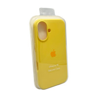 Чохол для смартфона Silicone Full Case AA Open Cam for Apple iPhone 16 4,Yellow (Цвет 30797) - фото № 2