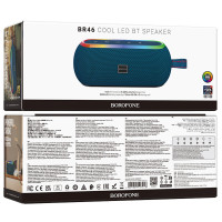Портативна колонка BOROFONE BR46 Delight sports BT speaker Navy Blue (Колір Navy-Blue) - фото № 2