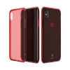 Панель Baseus Simple Series Case For iPhone X Transparent Red - изображение 2