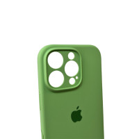 Чохол для смартфона Silicone Full Case AA Camera Protect for Apple iPhone 16 Pro 1,Mint (Колір Mint) - фото № 5