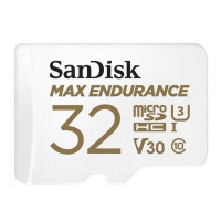 Карта пам'яті microSDHC (UHS-1 U3) SanDisk Max Endurance 32Gb class 10 V30 (100Mb/s) (adapterSD)  - фото № 3