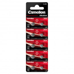 Батарейка CAMELION AG3 Button cell BP10 10шт (C-12051003)