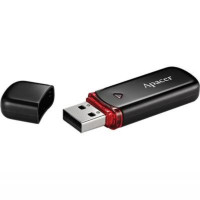 Флеш-накопичувач Apacer USB 2.0 AH333 32Gb Black (Колір Черный) - фото № 2