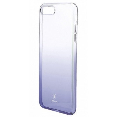 Чохол для телефона Baseus Glaze Case ІP 7/8 Plus Purple - зображення 1