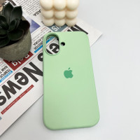 Чохол для смартфона Silicone Full Case AA Open Cam for Apple iPhone 16 51,Avokado Green (Цвет Avocado-Green) - фото № 4