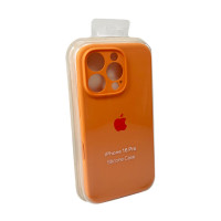 Чохол для смартфона Silicone Full Case AA Camera Protect for Apple iPhone 16 Pro 34,Papaya