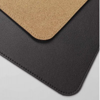 Килимок для миші Xiaomi Mi Wu Solid Color Leather Pattern Mouse Pad 600×400 mm Black (Колір 7075) - фото № 2