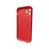 Чохол для смартфона AG Glass Matt Frame Color MagSafe Logo for Apple iPhone 12 Cola Red - изображение 2