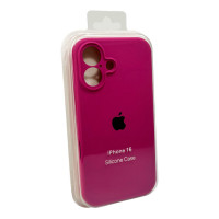 Чохол для смартфона Silicone Full Case AA Camera Protect for Apple iPhone 16 32,Dragon Fruit (Колір Dragon Fruit) - фото № 2