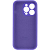 Чохол для смартфона Silicone Full Case AA Camera Protect for Apple iPhone 13 Pro Max 22,Dark Purple - изображение 4