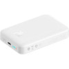 Зовнішній акумулятор Baseus Magnetic Mini Wireless Fast Charge Power Bank 10000mAh 20W White (White)- № 6