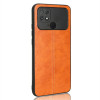 Чохол для смартфона Cosmiс Leather Case for Poco C40 Orange (CoLeathPocoC40Orange)