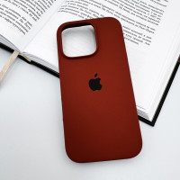 Чохол для смартфона Silicone Full Case AA Open Cam for Apple iPhone 16 Pro Max 42,Saddle Brown (Цвет Saddle-Brown) - фото № 5