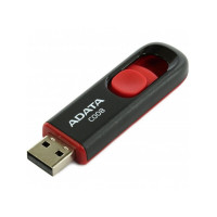 Флеш-накопичувач A-DATA USB 2.0 C008 16Gb Black/Red (Колір Черный) - фото № 4