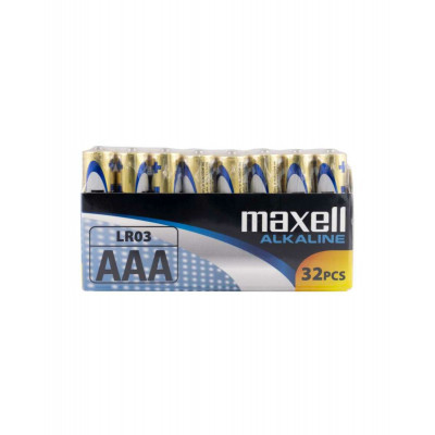 Батарейка MAXELL LR03 32 PACK SHRINK 32шт (M-790260.04.CN) (4902580731298) - зображення 1