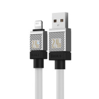 Кабель Baseus CoolPlay Series Fast Charging Cable USB to iP 2.4A 1m White (Цвет 7068) - фото № 5