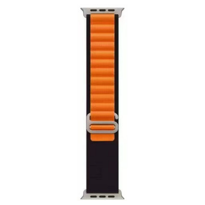 Ремінець для годинника Apple Watch Alpine Loop 38/40/41mm 6.Orange-Black (Alpin38-6.Orange-Black) - изображение 1