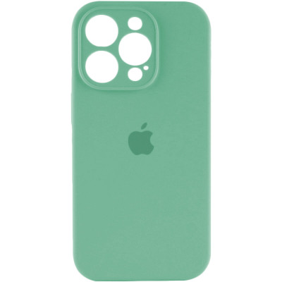 Чохол для смартфона Silicone Full Case AA Camera Protect for Apple iPhone 13 Pro Max 30,Spearmint - изображение 1