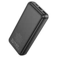 Зовнішній акумулятор HOCO J123A Element power bank(20000mAh) Black (Колір Черный) - фото № 4