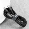 Кабель Baseus Cafule Cable USB For Micro 2A 3m Gray+Black - изображение 6