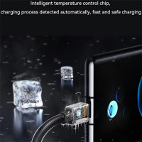 Кабель Usams US-SJ684 Type-C TO Type-C 100W 1.2m black (Цвет Black) - фото № 6