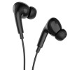 Навушники HOCO M101 Pro Crystal sound wire-controlled earphones with microphone Black - изображение 2