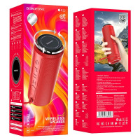 Портативна колонка BOROFONE BR22 sports wireless speaker Red (Колір Red) - фото № 4