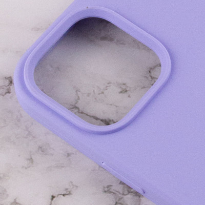 Чохол для смартфона Silicone Full Case AA Open Cam for Apple iPhone 15 Pro 26,Elegant Purple - зображення 4