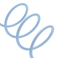 Кабель Baseus Jelly Liquid Silica Gel Fast Charging Data Cable USB to iP 2.4A 2m Blue (Колір Синий) - фото № 7