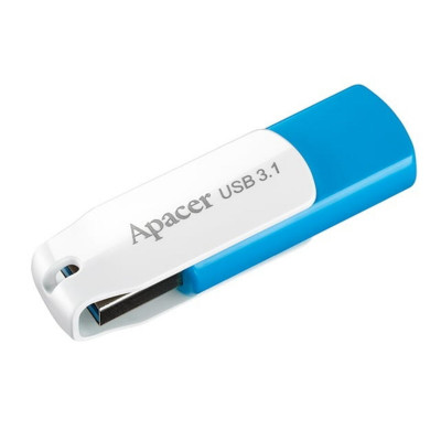 Flash Apacer USB 3.2 Gen1 AH357 128GB Blue - зображення 1
