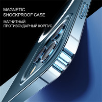 Чохол Cosmic Acrylic MagSafe HQ for Apple iPhone 15 Transparent (Цвет 66120) - фото № 5