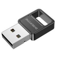 Адаптер Bluetooth BOROFONE DH8 USB BT adapter Black (Колір Черный) - фото № 2