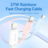 Кабель Vention USB 2.0 Type-C Male to Lightning Male 3A Cable 2M Black PVC Type (Black)- № 2