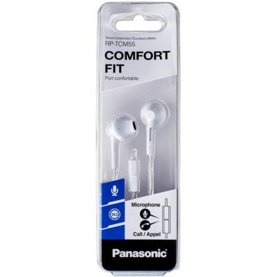 Навушники Panasonic RP-TCM55GC-W White - зображення 1