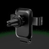 Автотримач для телефону Vention Auto-Clamping Car Phone Mount With Duckbill Clip Black Square Fashion Type (KCTB0) - зображення 2