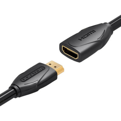 Кабель Подовжувач Vention HDMI Extension Cable 4K 3M Black (VAA-B06-B300) - изображение 4