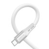 Кабель BOROFONE BX88 Solid 60W silicone charging data cable for Type-C to Type-C White (BX88CCW) - зображення 2
