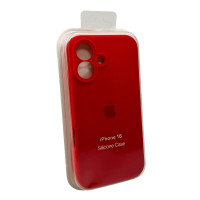 Чохол для смартфона Silicone Full Case AA Camera Protect for Apple iPhone 16 11,Red (Колір 30786) - фото № 2